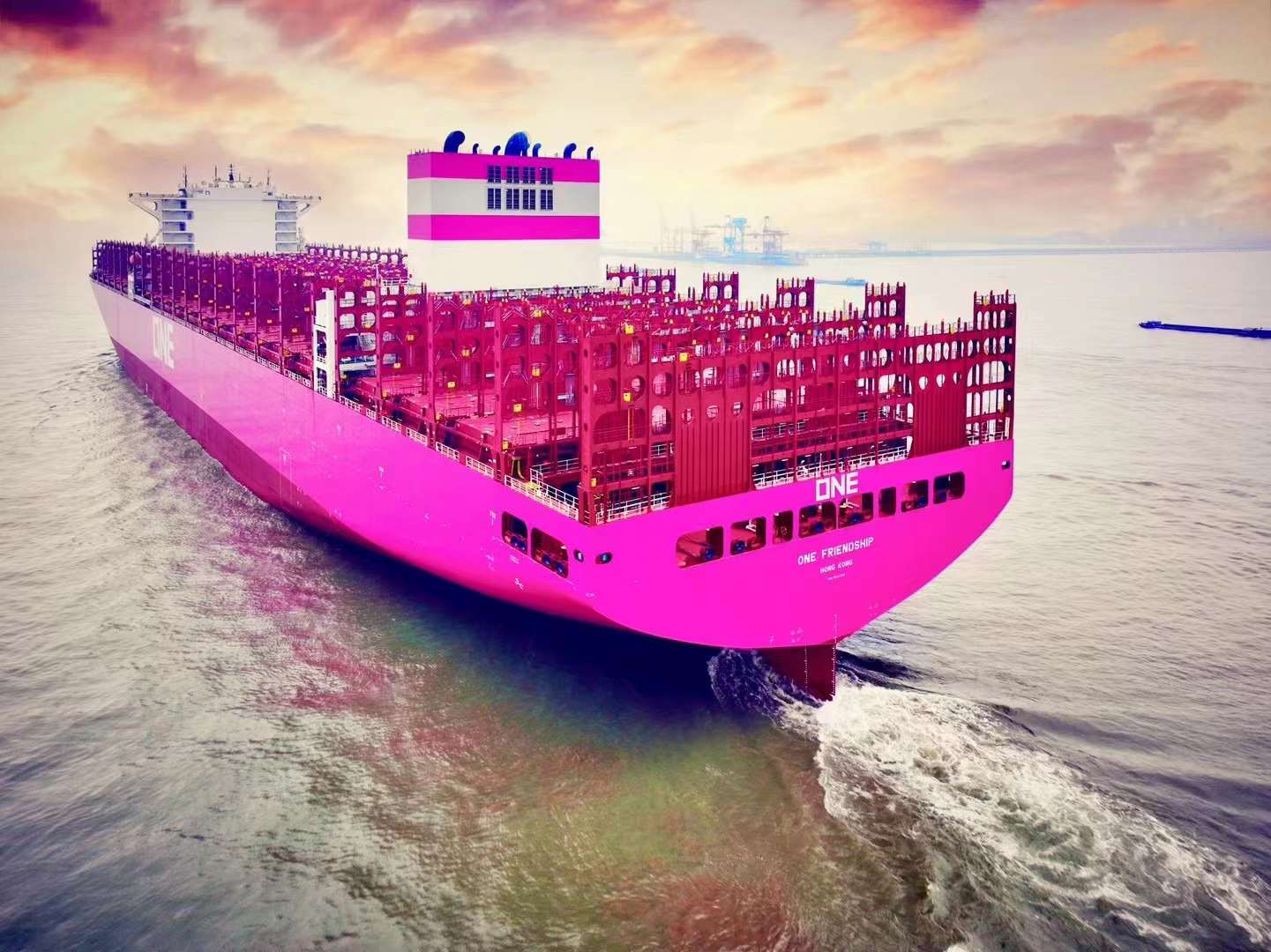 M/V ONE FRIENDSHIP set sail smoothly