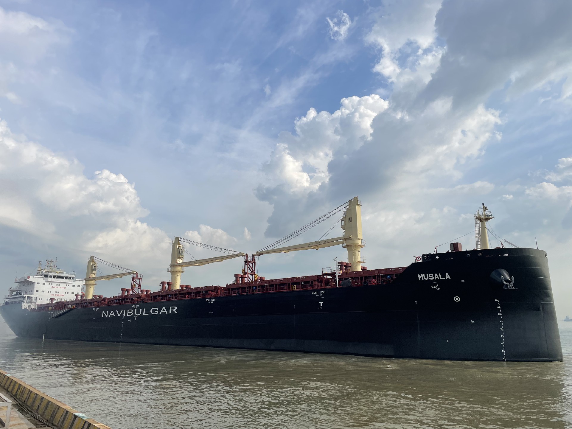 MV MUSALA set sail smoothly