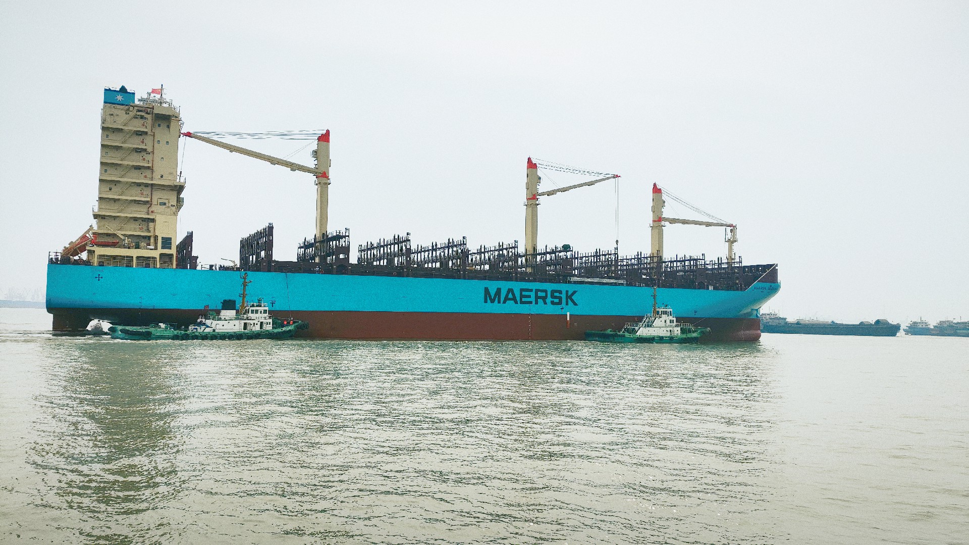 CV MAERSK SEQUOIA set sail smoothly