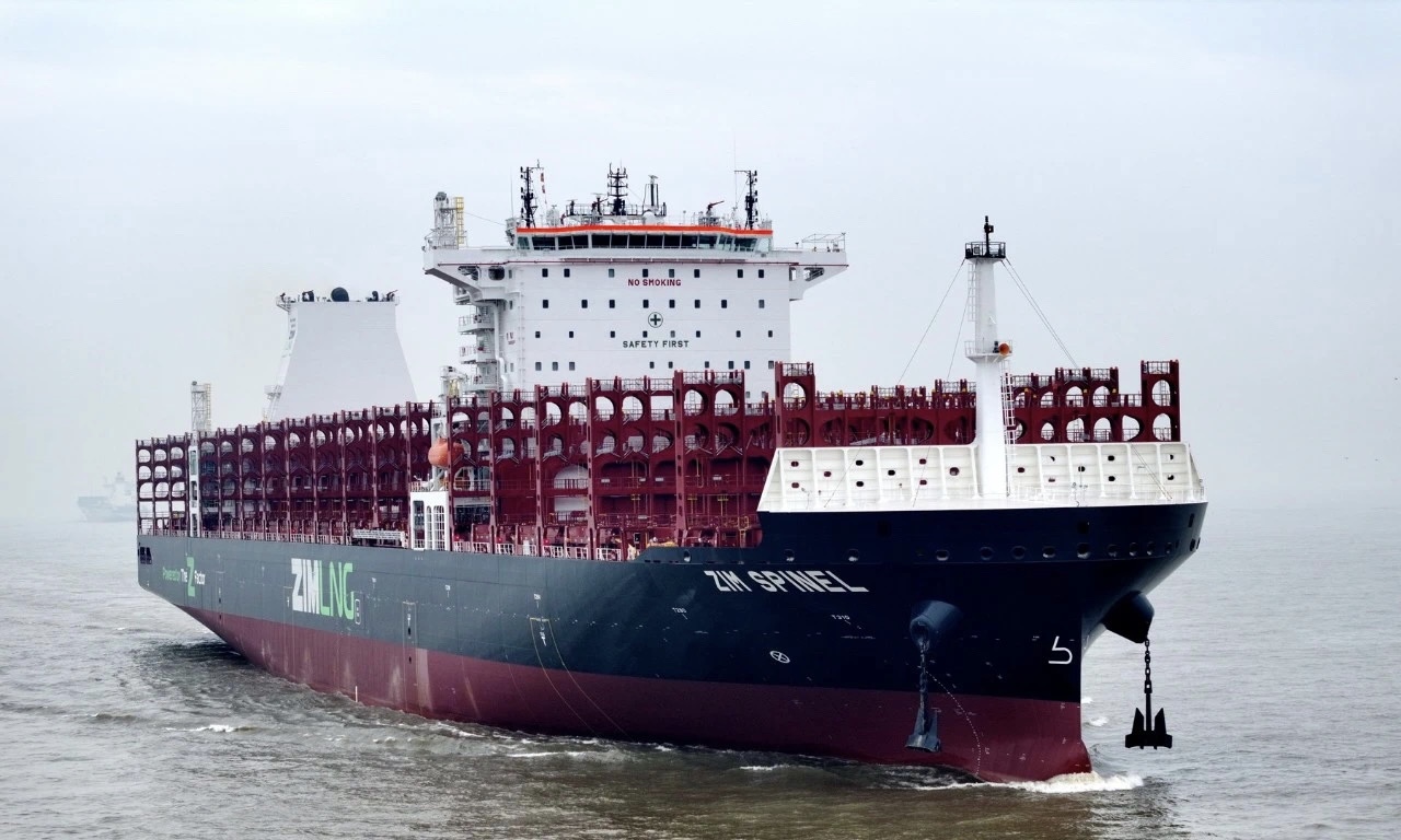 M/V ZIM SPINEL set sail smoothly