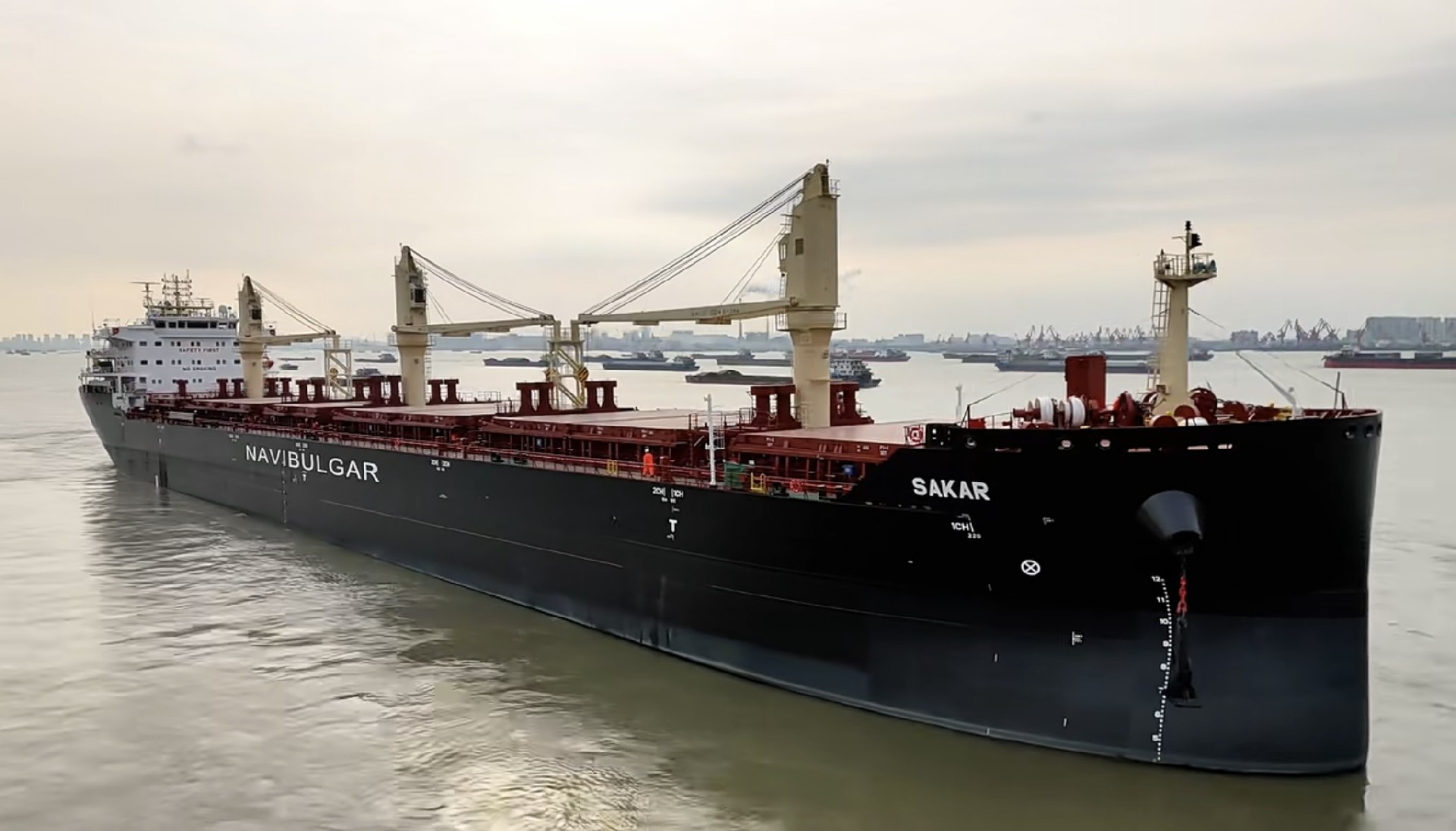 MV SAKAR set sail smoothly